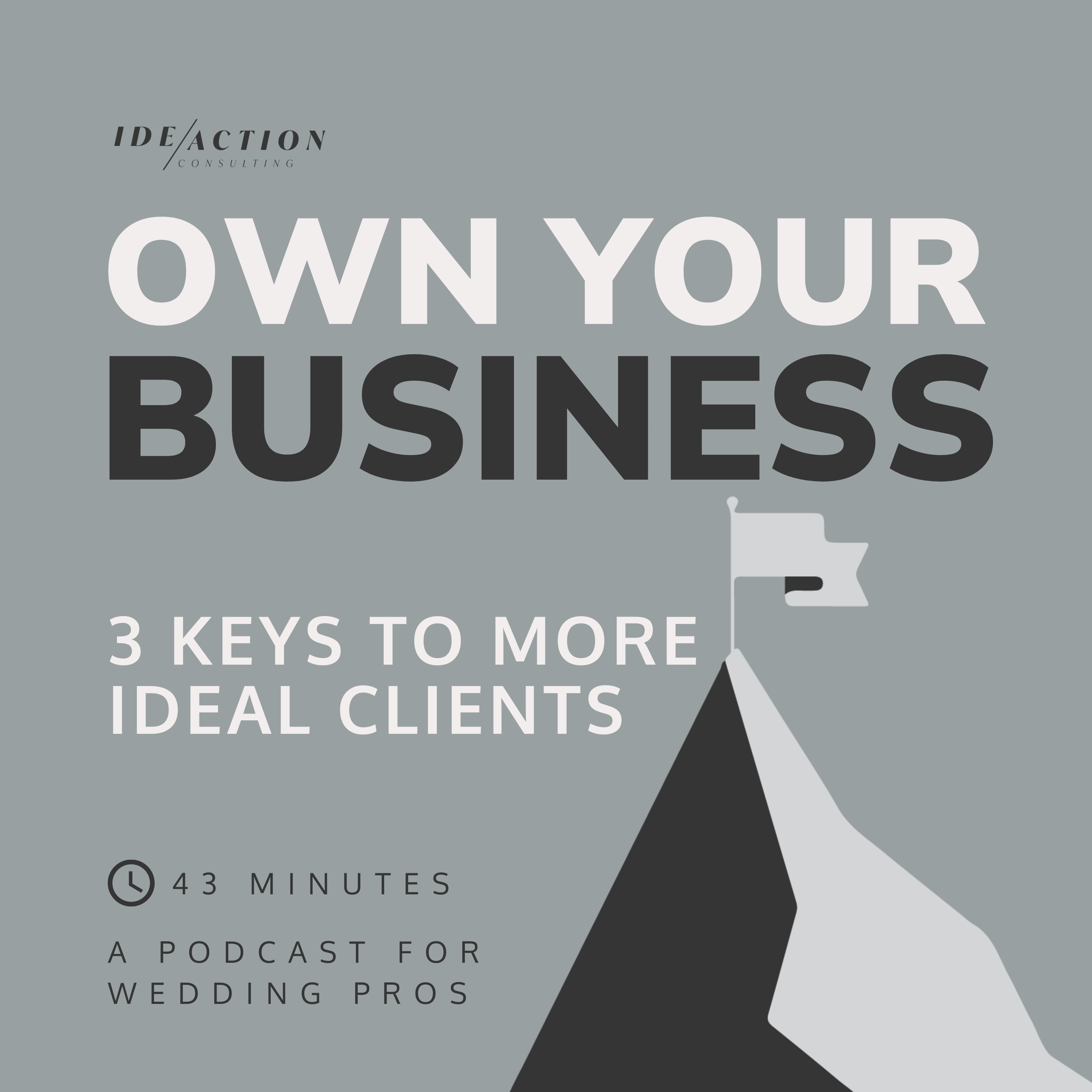 Own Your Business Podcast, 3 Keys to More Ideal Clients